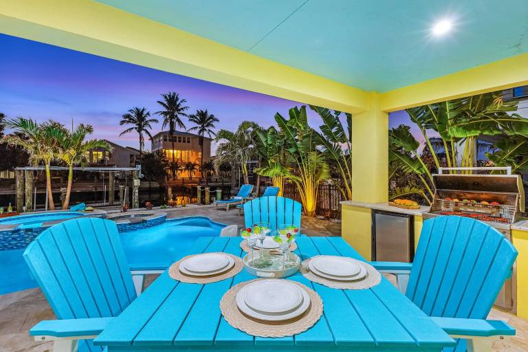 Ocean View, Gulf Access, Close to Beach, Private heated Pool - Island Waters - Roelens — photo 4