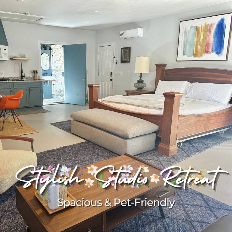 Modern Studio Retreat Stylish & Spacious MR