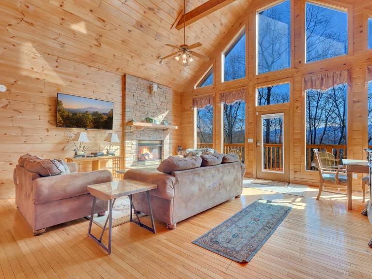 Vacation home with jacuzzi, garden & pool | Mountain view — photo 3