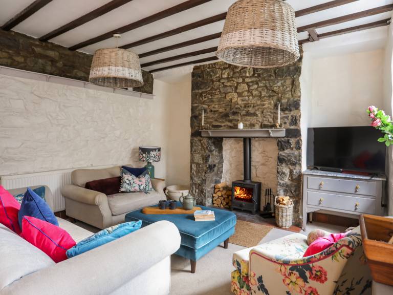 Cottage with garden in Conwy