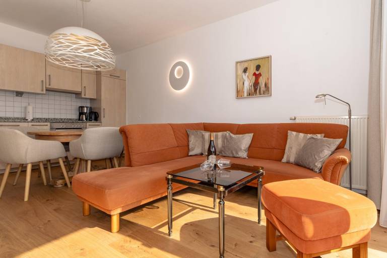 Rental apartment with patio in Kuehlungsborn