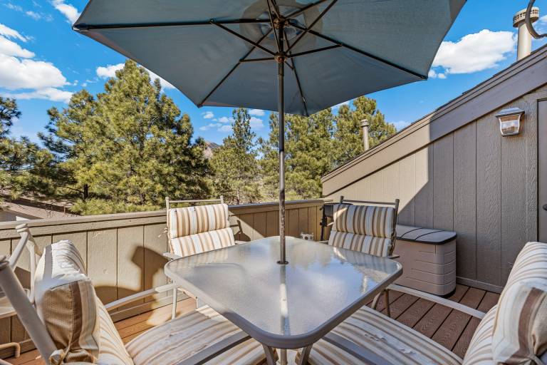 Condo with barbecue | Mountain view in Flagstaff, AZ