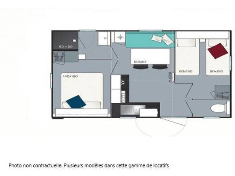 Mobile home with patio & heated pool — photo 5