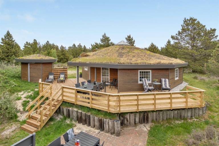 Ferienhaus mit Hund in Bolilmark fuer max. 6 Personen