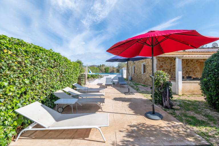Villa with garden, terrace & jacuzzi | Garden view | Suitable for remote work in Llucmajor