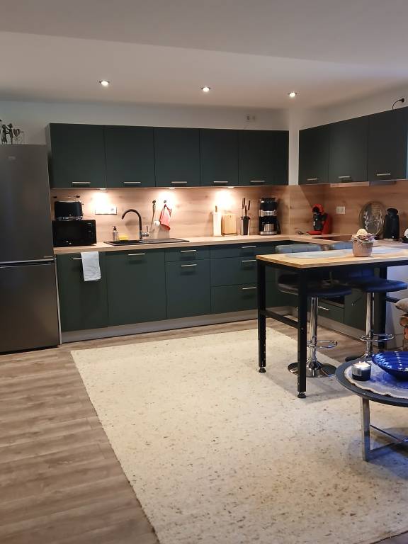 Ferienwohnung mit Bergblick im Erdgeschoss 50qm