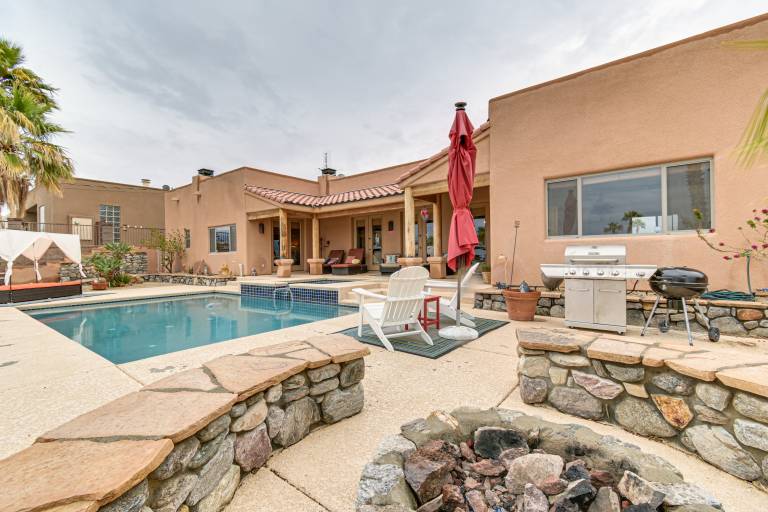 Private Pool, Spa, & Grills: Lake Havasu City Home in Lake Havasu City, AZ