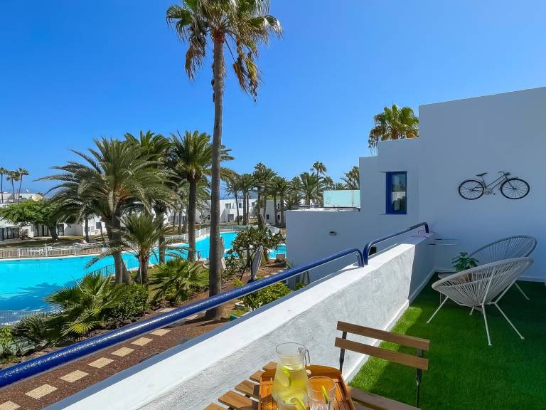 Ferienwohnung direkt am Wasser in Corralejo, Fuerteventura f&uuml;r max. 4 Personen