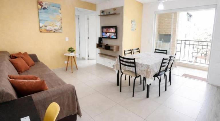 Rental apartment with pool in Ubatuba