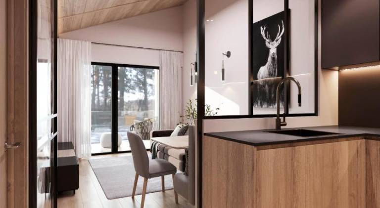 Serviced apartment with patio, garden & sauna — photo 3