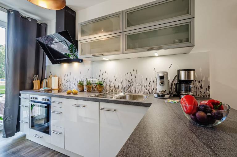 FeWo Ahoi: Großzügiges Dünen-Apartment 102 m² mit Meerblick – Prora — photo 4