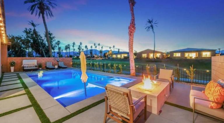 Desert Escape New Luxury Pool Home Walk to Coachella in Indio, CA