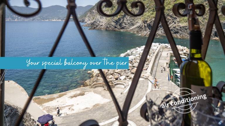 Children-friendly apartment with patio | Next to the beach | Pets are welcome in Vernazza
