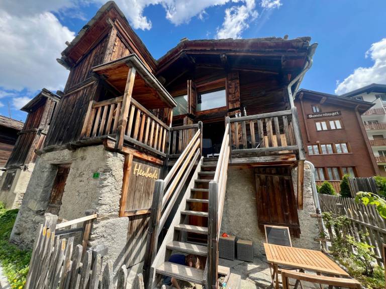 Ferienhaus mit Hund in Saas-Fee f&uuml;r max. 4 Personen