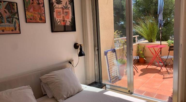 Chambre d hote avec clim terrasse et petit dejeuner Hauteurs de Nice — photo 2