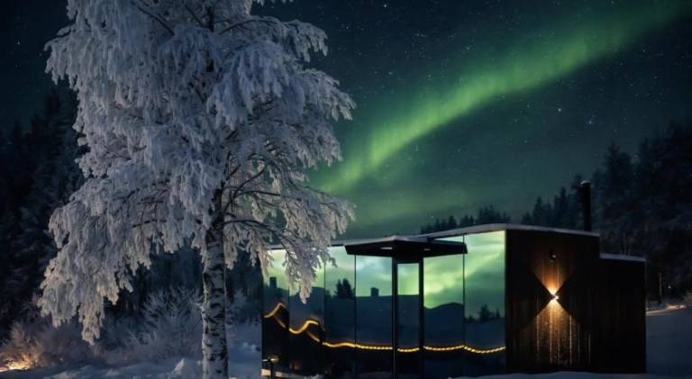 House with jacuzzi in Rovaniemi