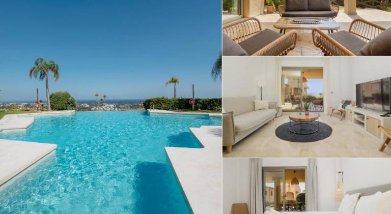 Big apartment with pool | Pets are welcome in Benahavis