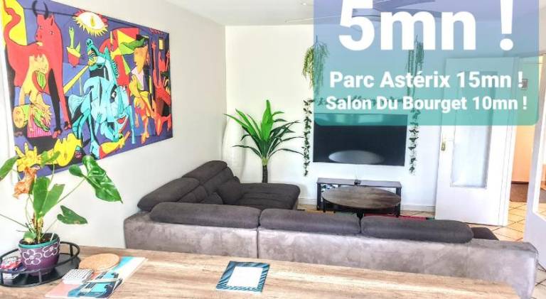 Wonderful holiday apartment | Pet-friendly in Villepinte