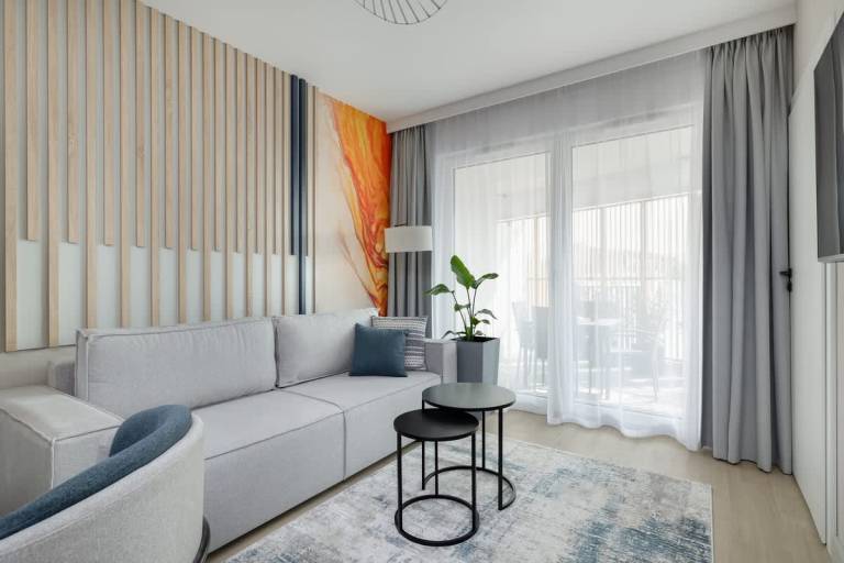 Rental apartment with garden & pool in Miedzyzdroje