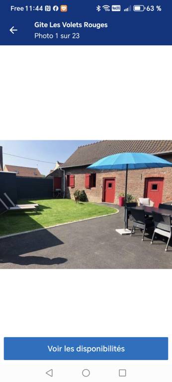 Maison de vacances Guînes