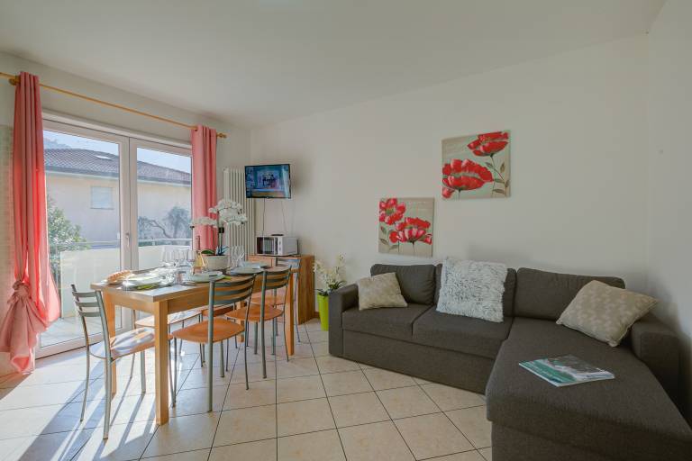 Ferienwohnung mit Hund in Turbel, Nago-Torbole f&uuml;r max. 6 Personen