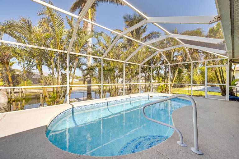 Patio, Dock + Canal Access: Cape Coral Home! in Cape Coral, FL