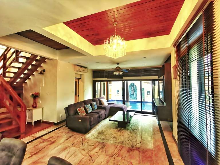 Villa with barbecue, garden & pool | Next to Big Buddha — photo 3