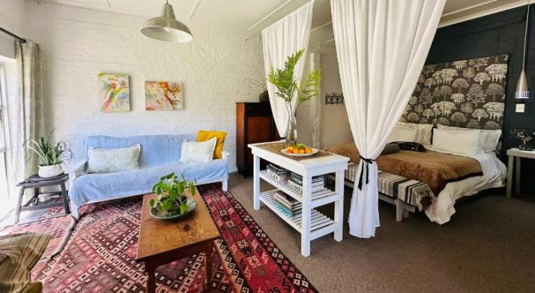 Agapanthus garden cottage