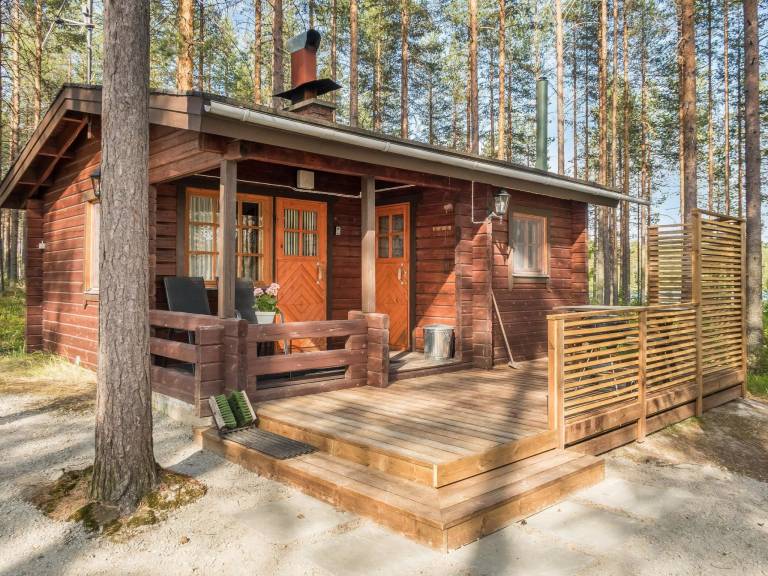 Ferienhaus mit Hund in Sotkamo, Finnland für max. 2 Gäste