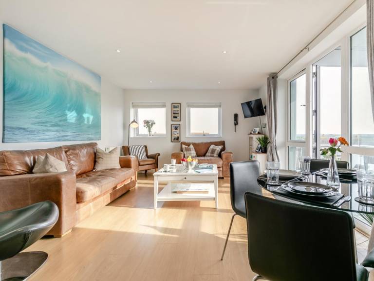 Holiday apartment with 2 rooms for 4 persons in Newquay