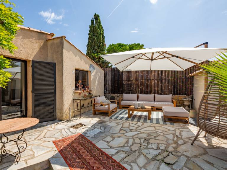 Ferienhaus mit Hund in Théoule-sur-Mer, Côte d’Azur für max. 4 Gäste