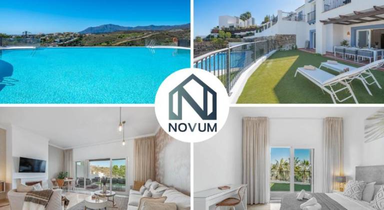 Paradisiacal 3 BDRM Apt with Sea Views, Gym & Spa in Benahavis