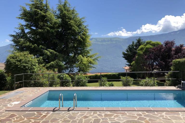 Ferienhaus mit Hund in Voltino, Malcesine fuer max. 6 Personen