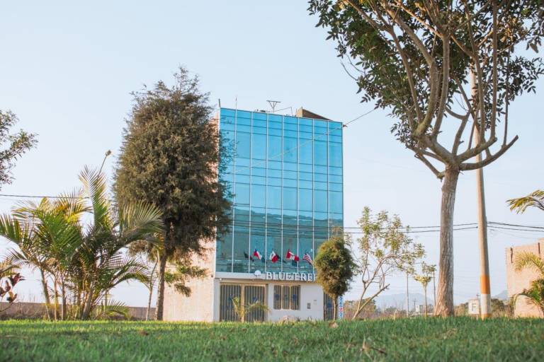 Blue Three in Lima