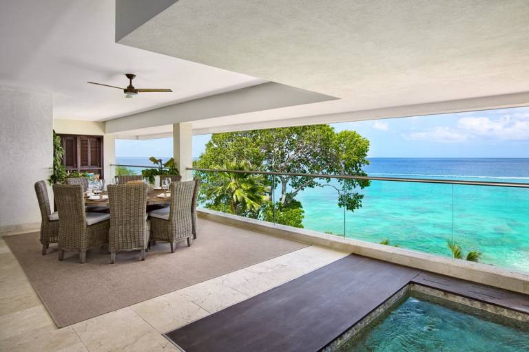 Settle into oceanfront luxury Portico 3