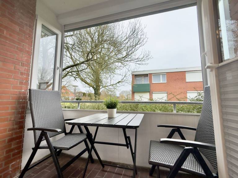 2ZKB 34qm Bad Balkon für bis zu 2 Personen