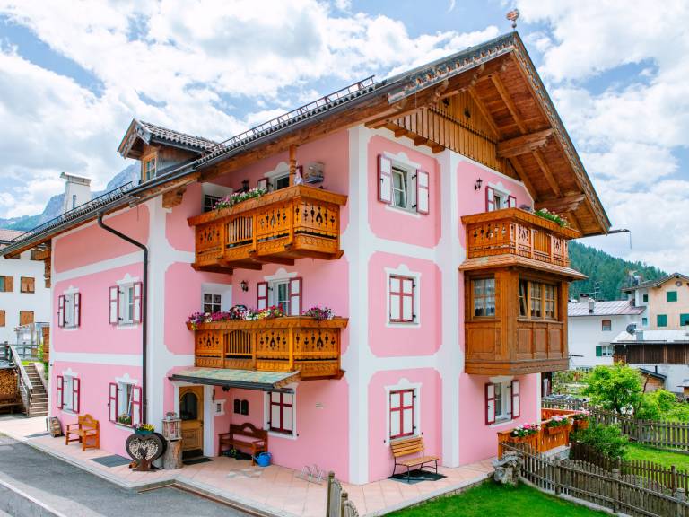 Ferienwohnung in Pozza di Fassa für max. 5 Gäste