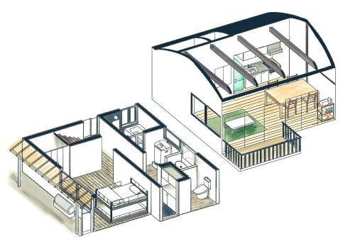 50 m² Ferienwohnung