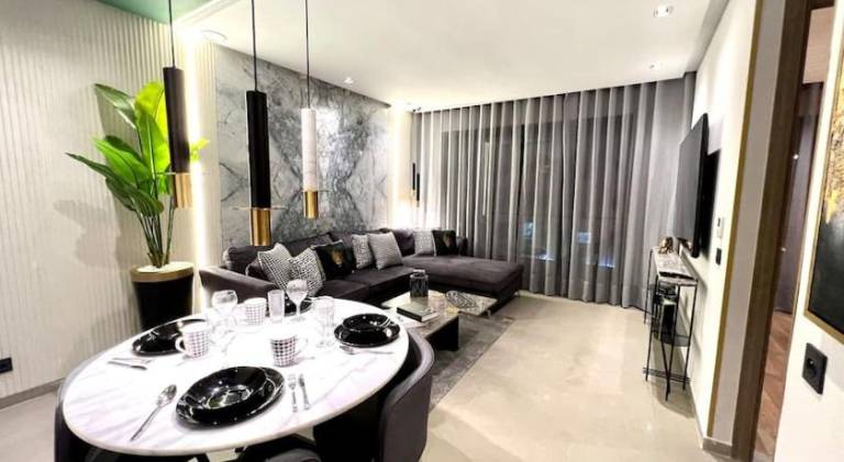 Rental apartment with 2 rooms for 5 persons in Casablanca