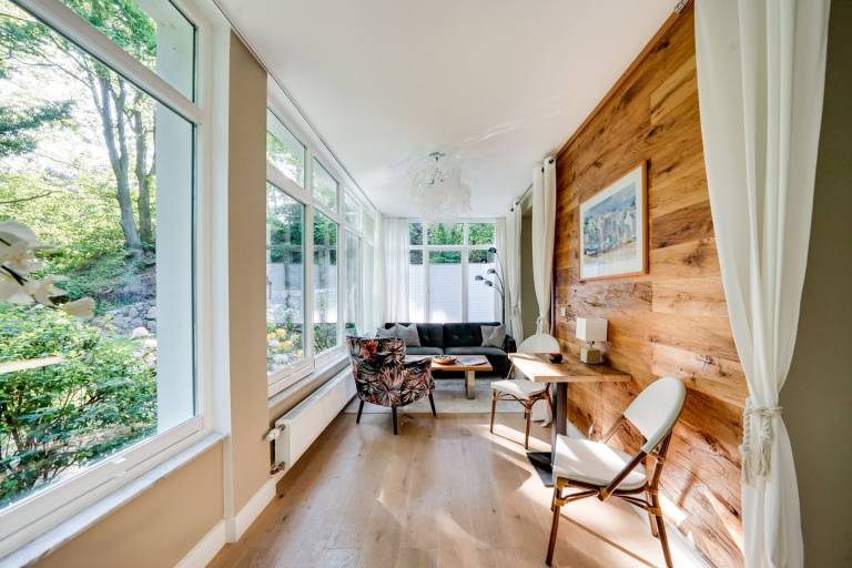 Ferienwohnung "Waldblick" mit Sauna zwischen Wald und Meer in Heringsdorf