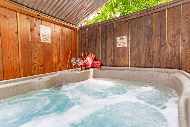 Cabin with jacuzzi | Mountain view — photo 2