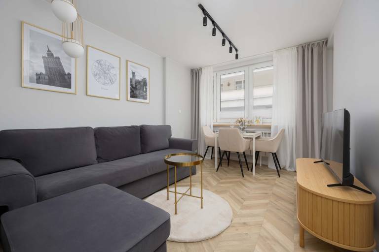 Apartment with fast internet | Near Palace of Culture and Science in Warsaw
