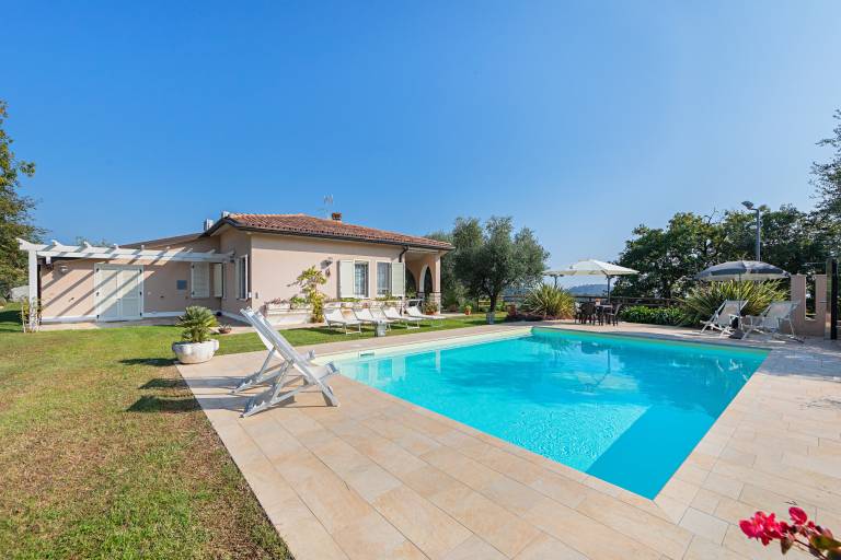 Ferienhaus in Soiano del Lago, Gardasee, Italien