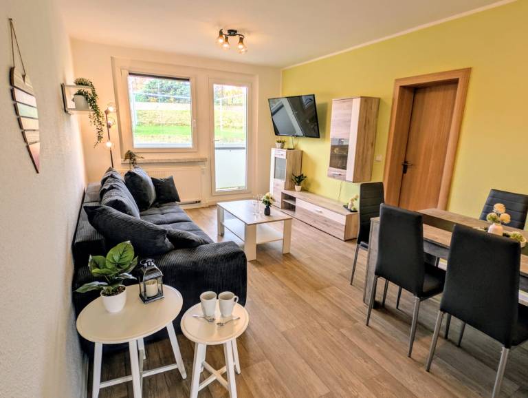 Ferienwohnung mit Hund in Gelenau/Erzgeb.,  für max. 6 Personen