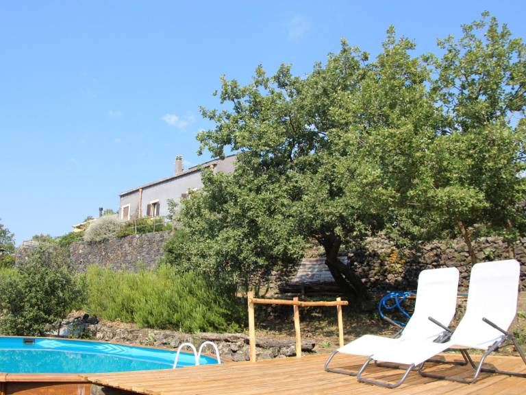 Casa Etnea Panorama und Natur