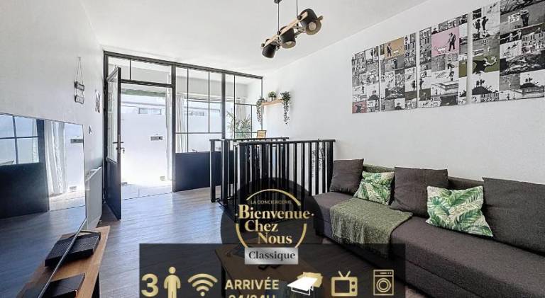 Rental apartment with 1 room for 4 persons in Clermont-Ferrand