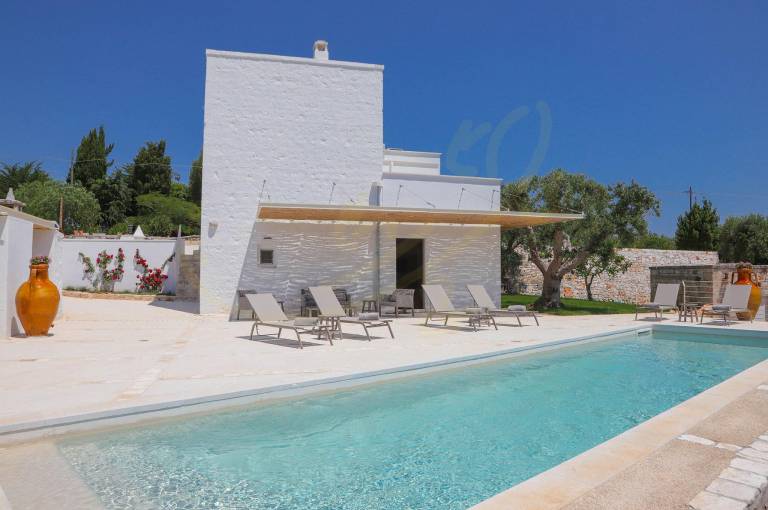 TD Casa Lulù Panoramic Pool Over Mediterranean Scrub in Monopoli