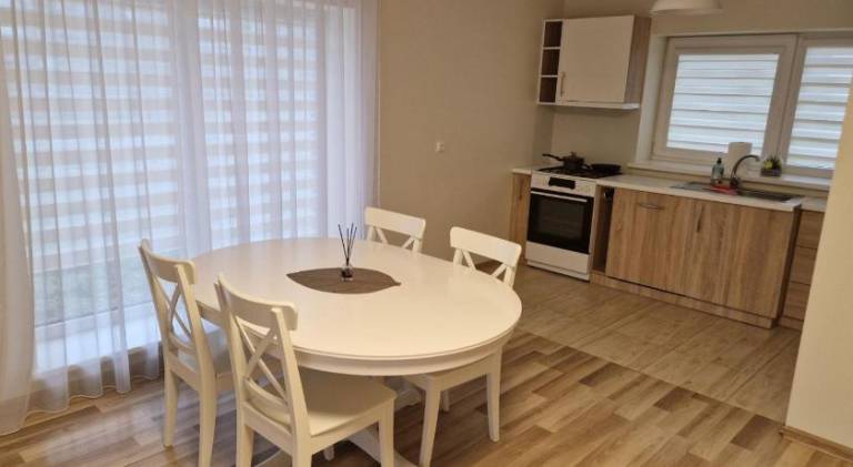 Rental apartment with yard in Klaipeda