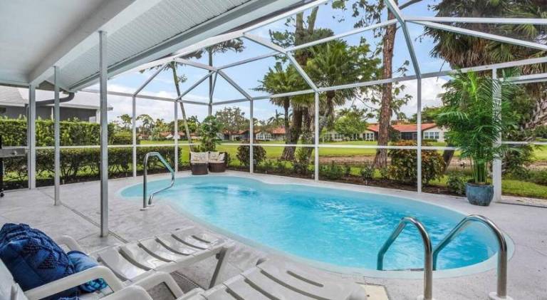 Vacation home with pool in Naples, FL