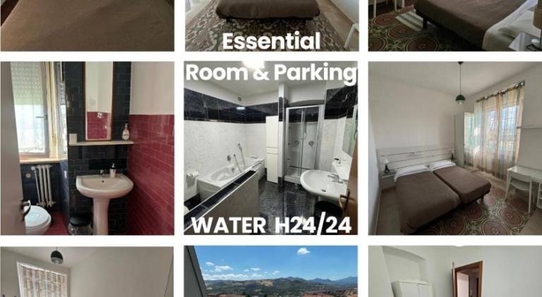 ESSENTIAL ROOM & PARKING in Centro Citta con Parcheggio Privato e WIFI in Potenza